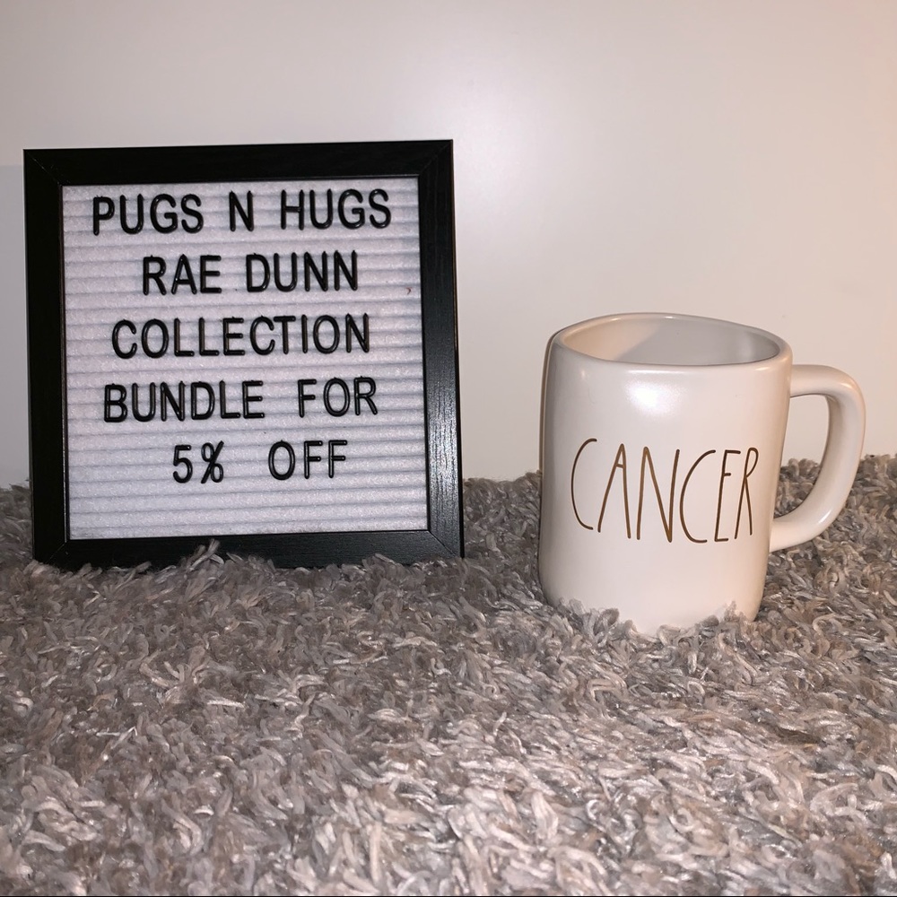 (FINAL PRICE) Rae Dunn Cancer Zodiac Sign Mug